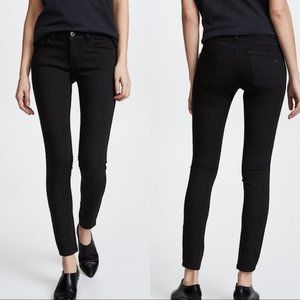 DL1961 Emma Legging Jeans in Riker Wash Black Size 26